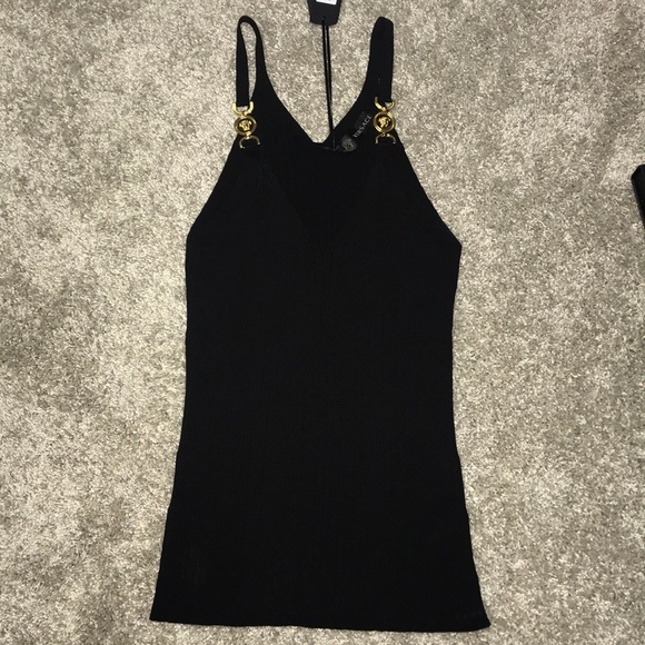 !!SOLD!!Versace Medusa Knit Top - Picture 1 of 16